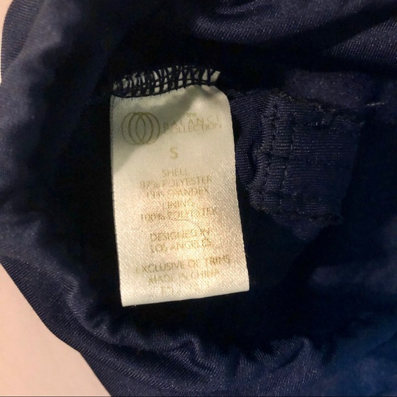 *3/$15* Balance Collection Navy Blue Sports Bra S - Picture 3 of 3